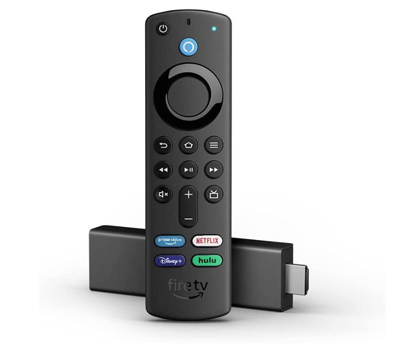 image  Fire TV Stick 4K, brilliant 4K streaming quality, TV and smart home controls, free and live TV 