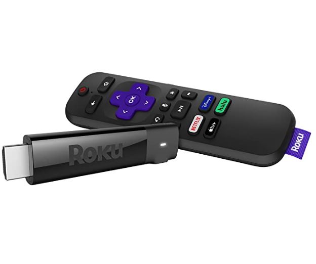 image  Roku Streaming Stick+ | HD/4K/HDR Streaming Device with Long-range Wireless and Roku Voice Remote with TV Controls 