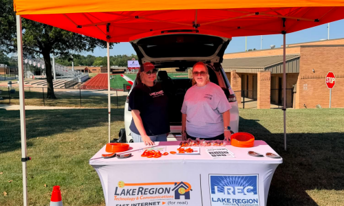 Lake Region Fiber Tailgates with the Fort Gibson Tigers